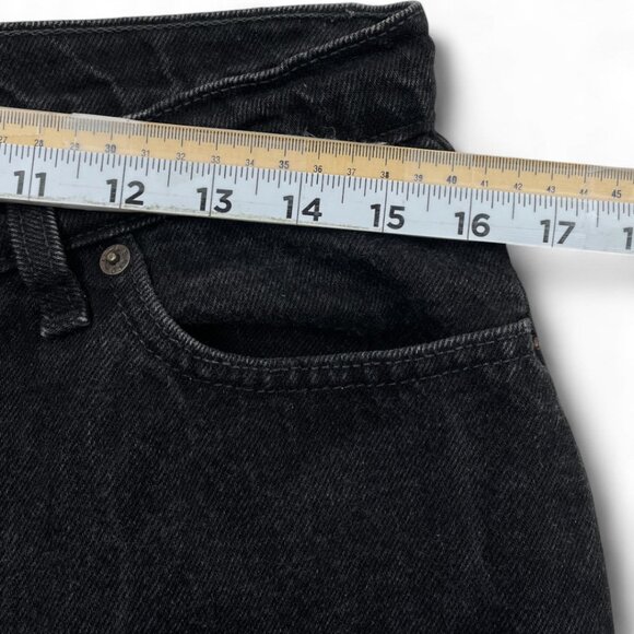 Levi's 512 Vintage Slim Fit Tapered Black Cotton Denim Jeans Men's W 31 x L 32 - Picture 10 of 14